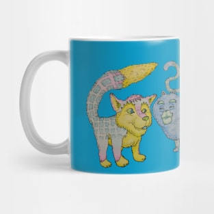 Cats and dogs Mug